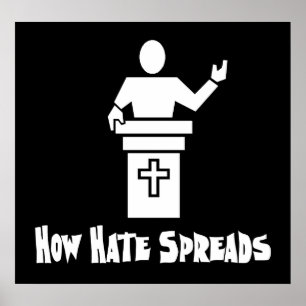 Poster La Haine Du Pulpit