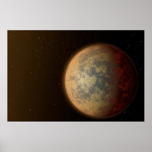 Poster La Hot Rocky Exoplanet Hd 219134 B.