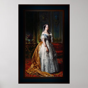 Poster La infante Luisa Fernanda de Borbón