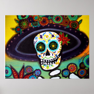 Poster La isla bonita catrina jour des morts