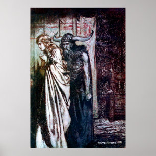 Poster La jeune mariée malheureuse