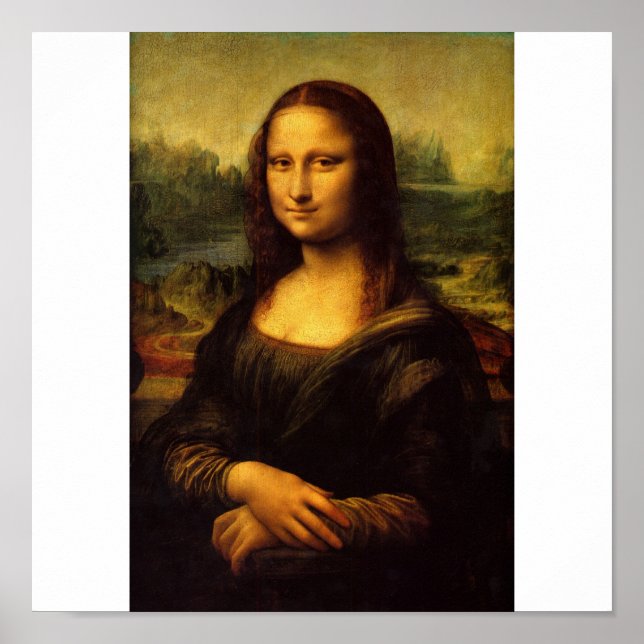 Poster La Joconde de Léonard de Vinci c. 1503-1505 (Devant)