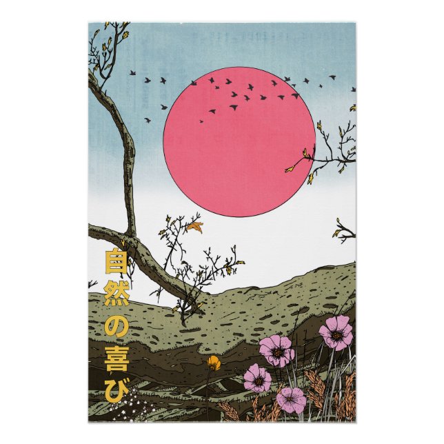 Poster La Joie De La Nature (Devant)