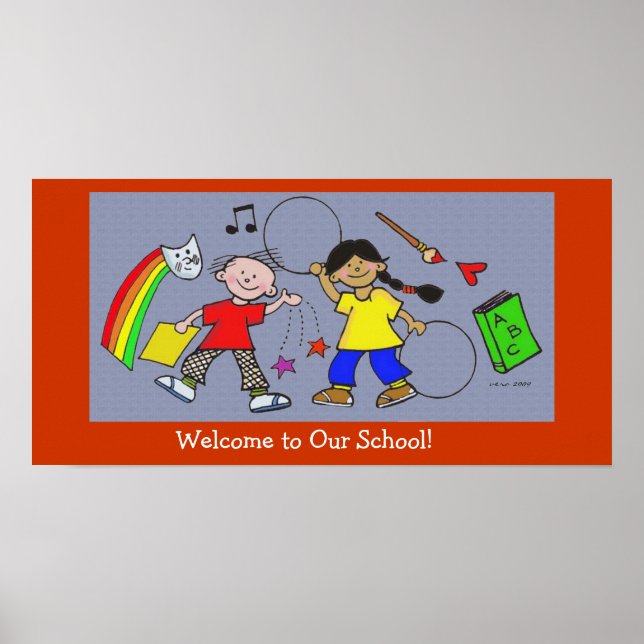 Poster La joie des expressions d'enfance/Vera Trembach (Devant)