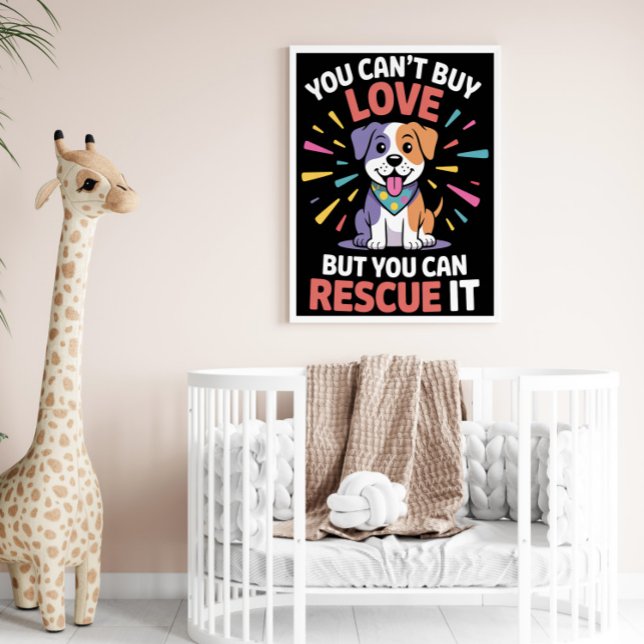 Poster La Joie du Chien Pawsome de la vie (Créateur téléchargé)