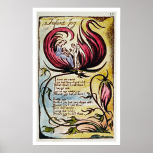 Poster "La joie infantile", plaquent 23 des 'chansons de