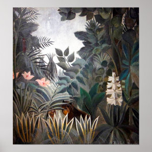 Poster La jungle équatoriale