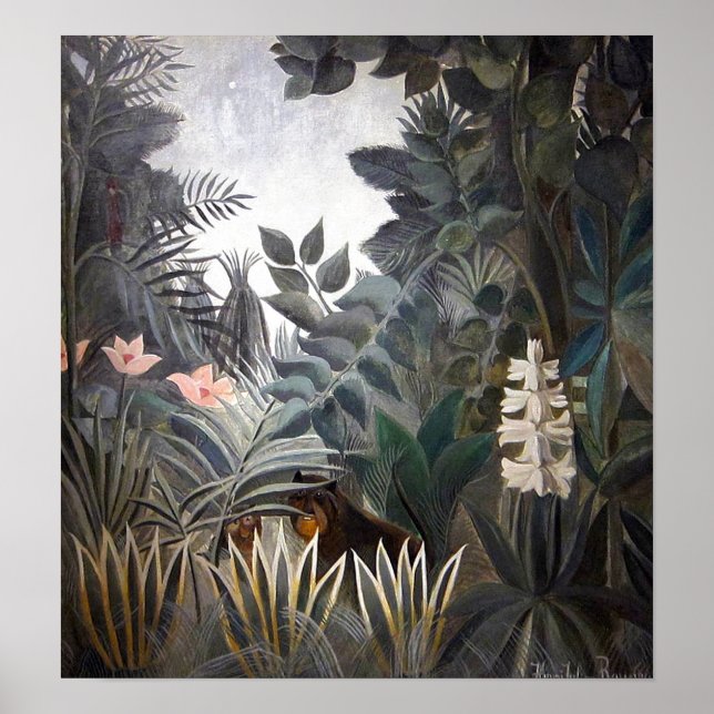 Poster La jungle équatoriale (Devant)