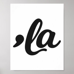 Poster La - Kamala Harris 2024 Madame la Présidente Vote 