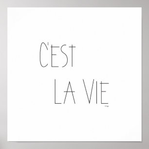 Poster La La de C'est luttent - qui est la vie - Français