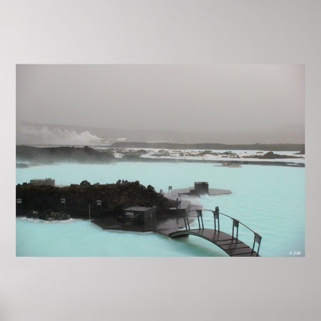 Poster La lagune bleue d'Islande (Devant)