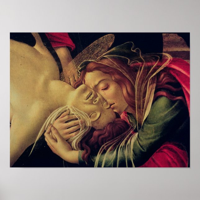 Poster La Lamentation du Christ, c.1490 (Devant)