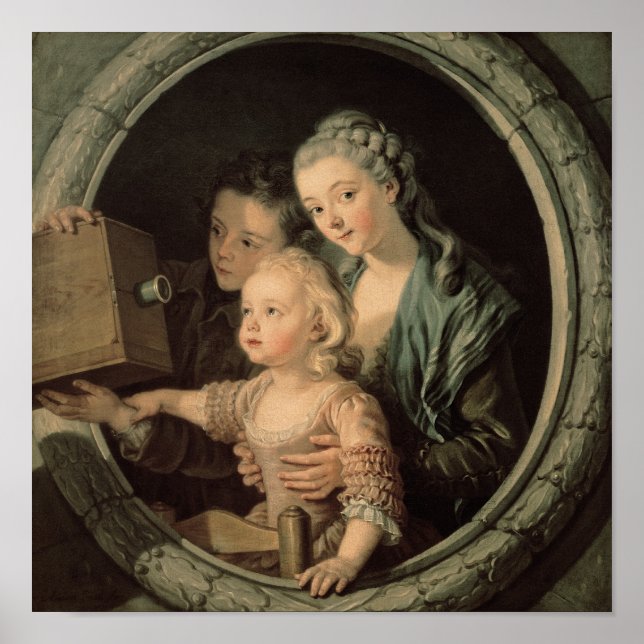 Poster La lanterne magique, 1764 (Devant)