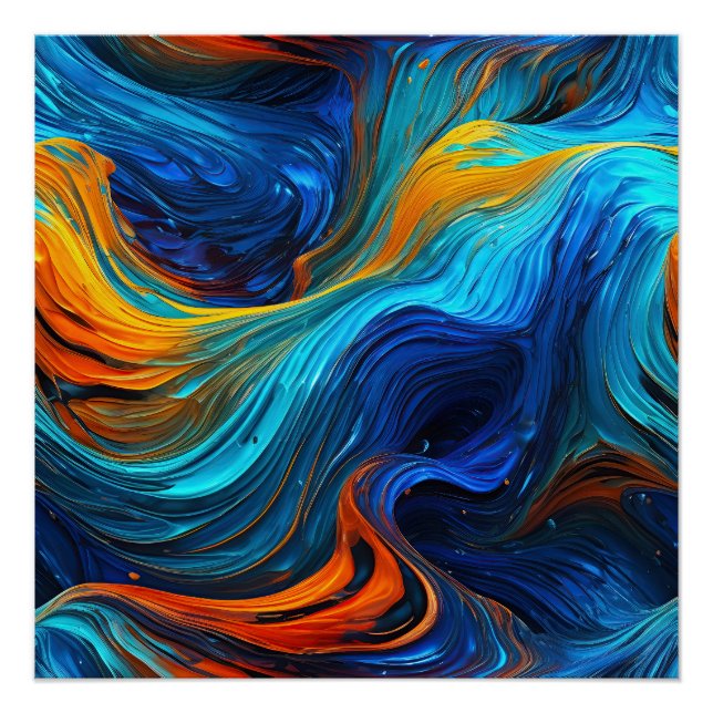 Poster La Lave Océanique "Tempestial" (Devant)