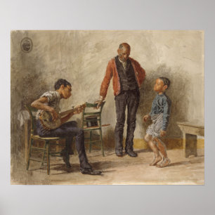Poster La leçon de danse de Thomas Eakins