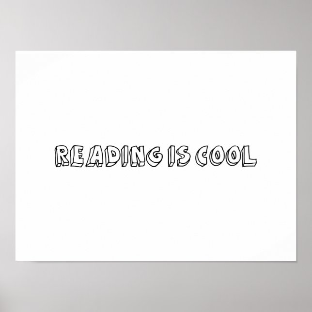Poster La lecture est Cool (Devant)