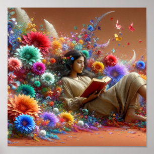 Poster La lecture est mon truc