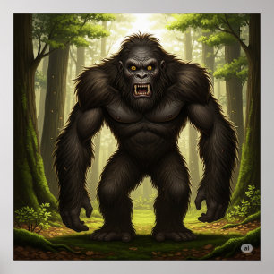 Poster La Légende de Bigfoot