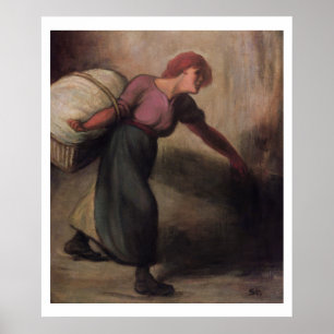 Poster La lessive, 1894 (huile sur toile)