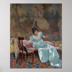 Poster La lettre d'amour de Vittorio Reggianini