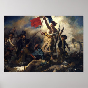 Poster La Liberté guidant le peuple
