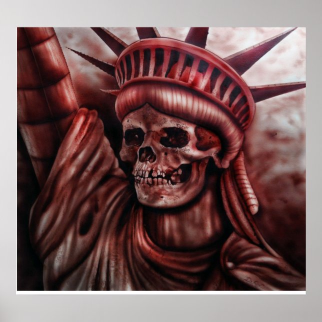 Poster La liberté s'est détériorée (Devant)