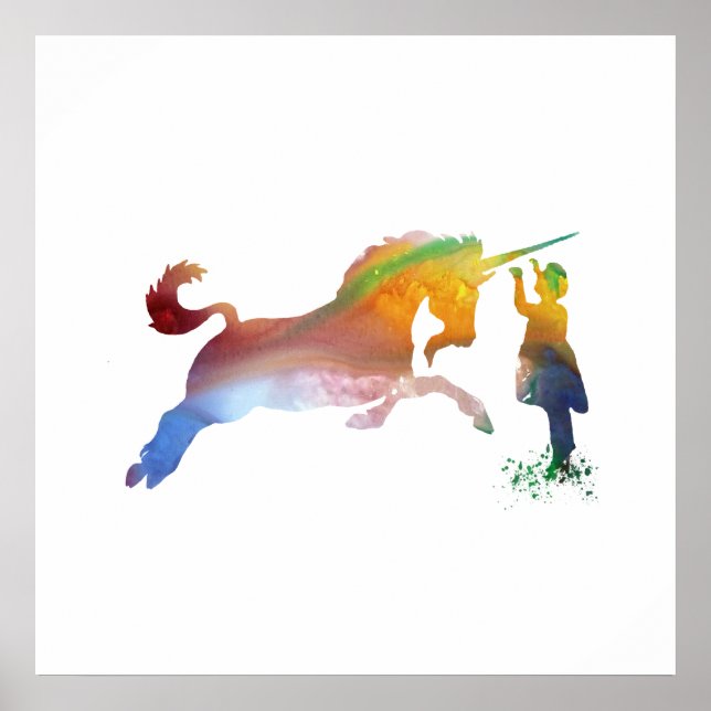 Poster La licorne (Devant)