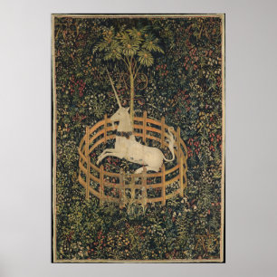 Poster La licorne en captivité