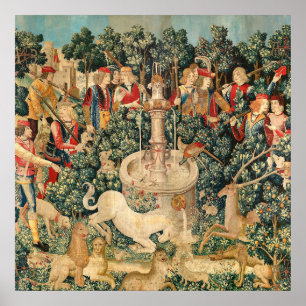Poster La licorne est découverte