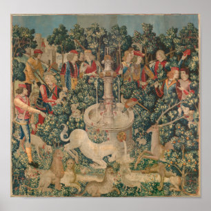 Poster La licorne est découverte