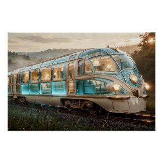 Poster La Ligne Turquoise