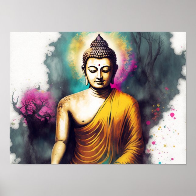 Poster La lisière de Bouddha (Devant)