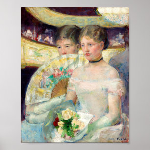 Poster La Loge par Mary Cassatt