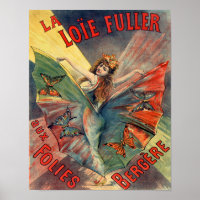 La Loie Fuller aux Folies Bergère