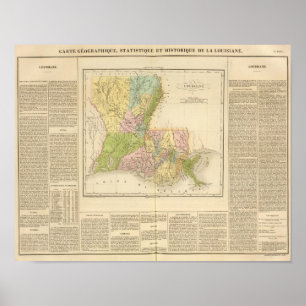 Poster La Louisiane USA