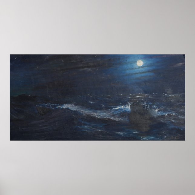 Poster La Lune de l'histoire du raconte (Devant)