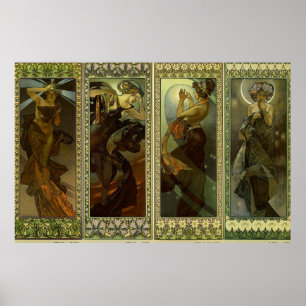 Poster La Lune et les Etoiles - Lune et etoiles
