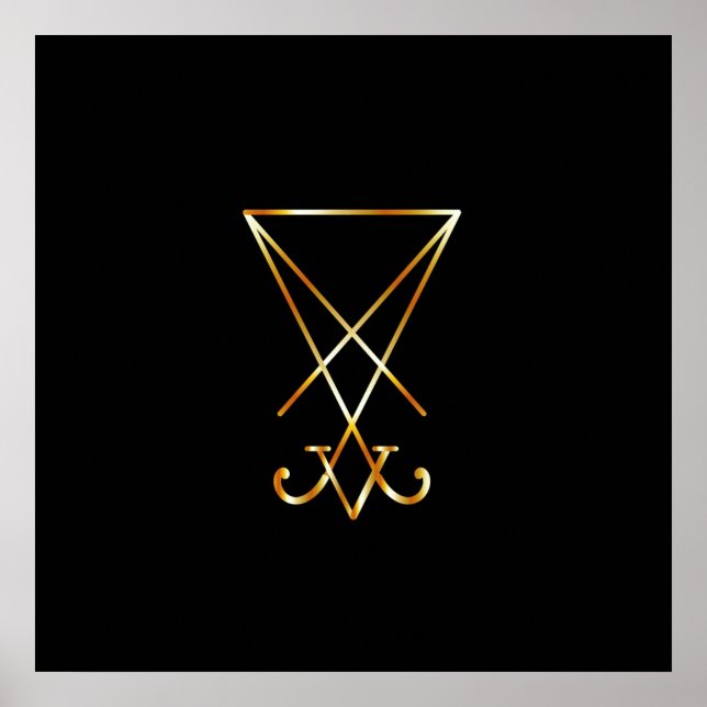 Poster La lunette d'or de Lucifer (Devant)