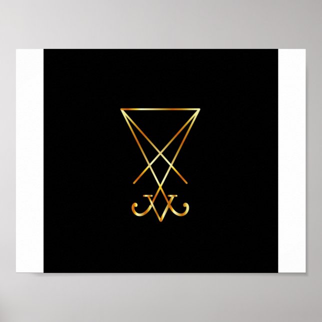 Poster La lunette d'or de Lucifer (Devant)