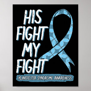 Poster La lutte est mon combat Klinefelter Syndrome Consc