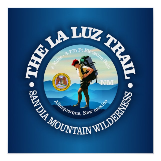 Poster La Luz Trail (Randonnée C) (Devant)