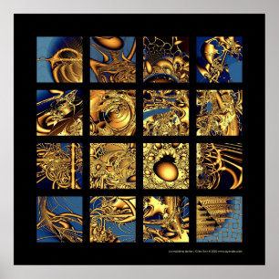 Poster La machine dorée