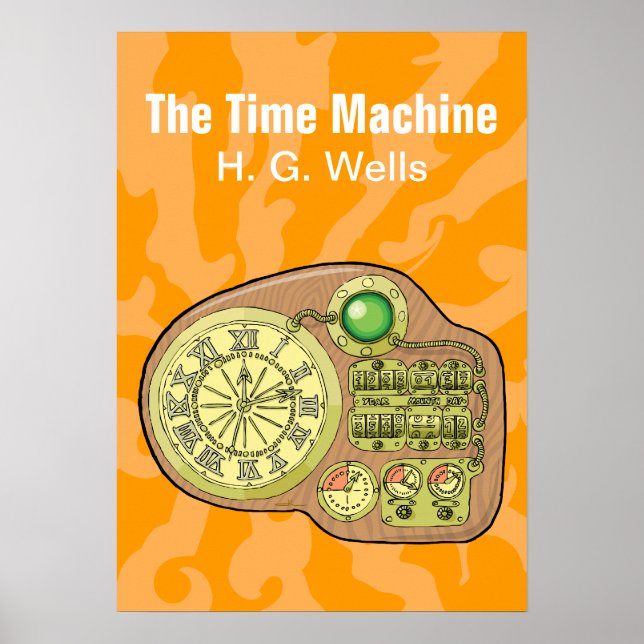 Poster La machine temporelle - H. G. Wells (Devant)