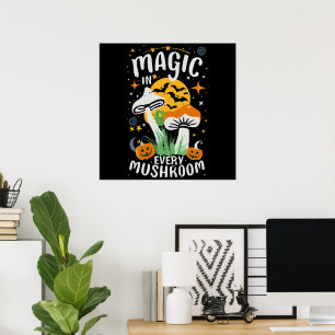 Poster La magie dans chaque champignon !