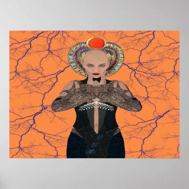 Poster La magie électrique égyptienne (Devant)