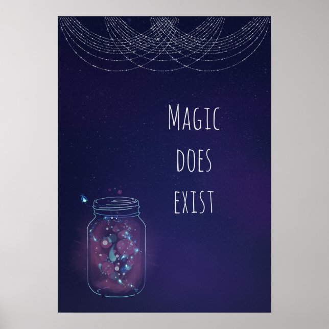 Poster La magie existe FireFly Jar (Devant)