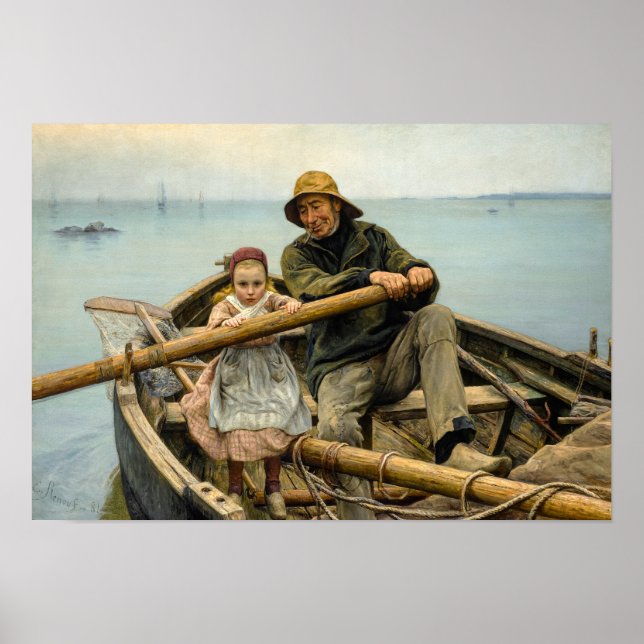 Poster La Main d'assistance, 1881 par Emile Renouf (Devant)