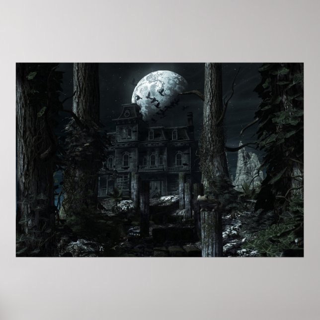 Poster La Maison abandonnée (Devant)
