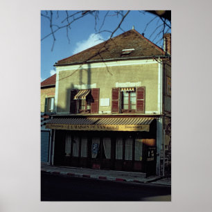 Poster La maison dans laquelle Vincent van Gogh