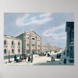 Poster La maison d'impression de synodique